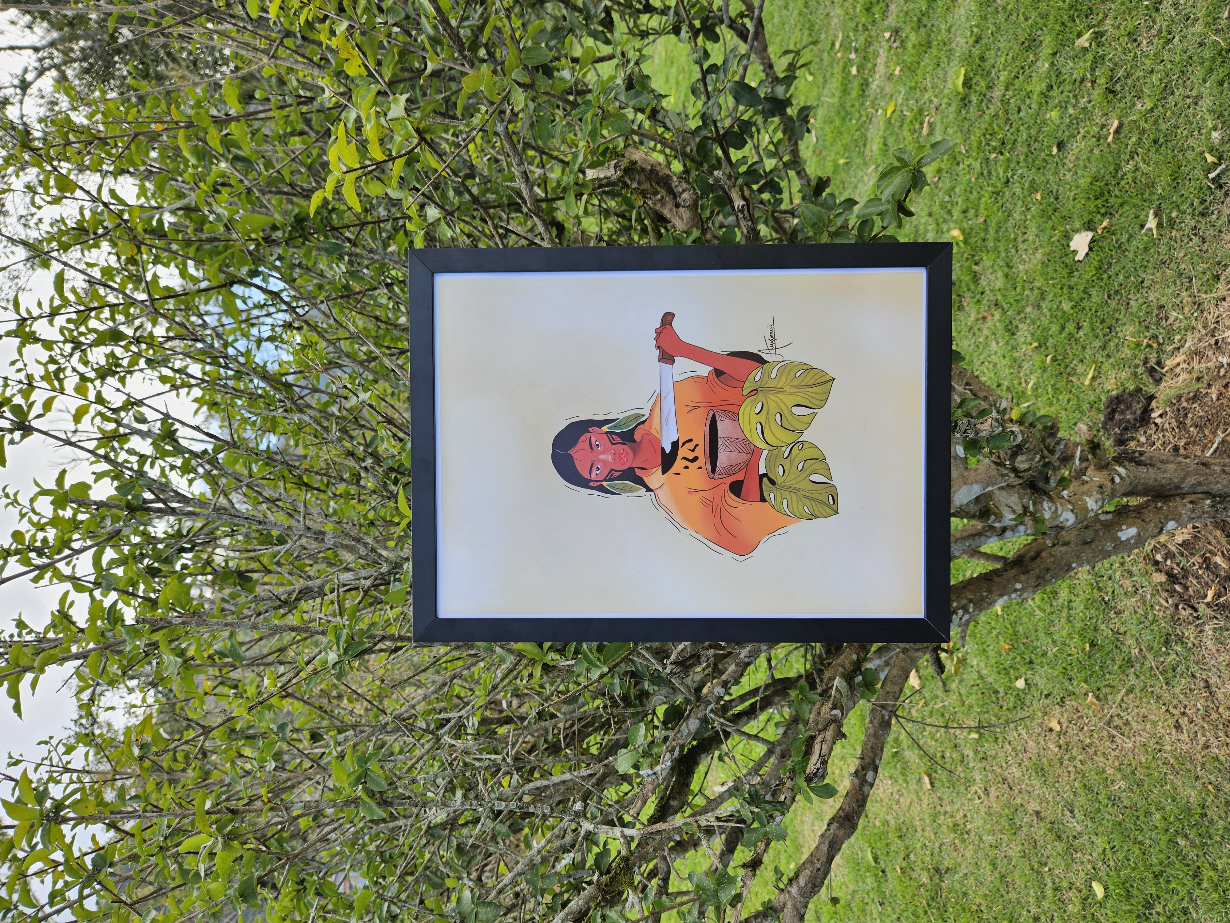 Quadro da obra.